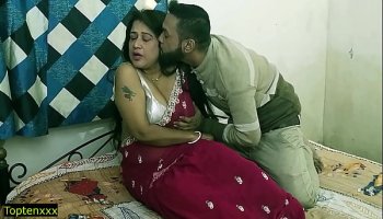 indian xxx hot milf bhabhi hardcore sex with nri devor clear hindi audio