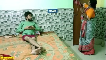 indian teen boy fucking with hot beautiful maid bhabhi uncut homemade sex
