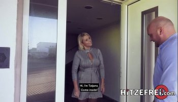 hitzefrei tatjana found a guy to fuck on a dating app