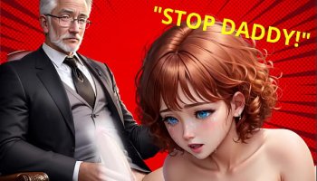 step grand daddys big dick cums in mouth to virgin teen in school office