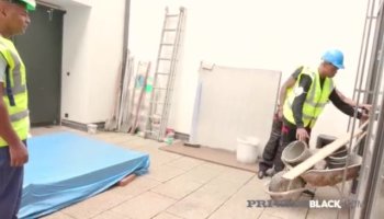 Hot Japanese brunette gets drilled so hard
